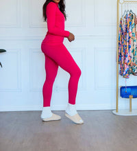 Little Secret Of Mine - Long Sleeve Crew Neck Top & Leggings