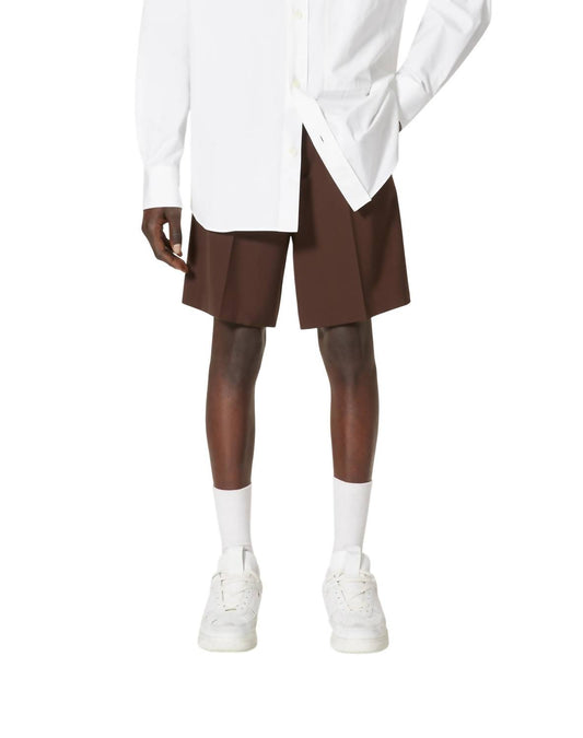 Valentino - Men's Tech Wool Bermuda Shorts