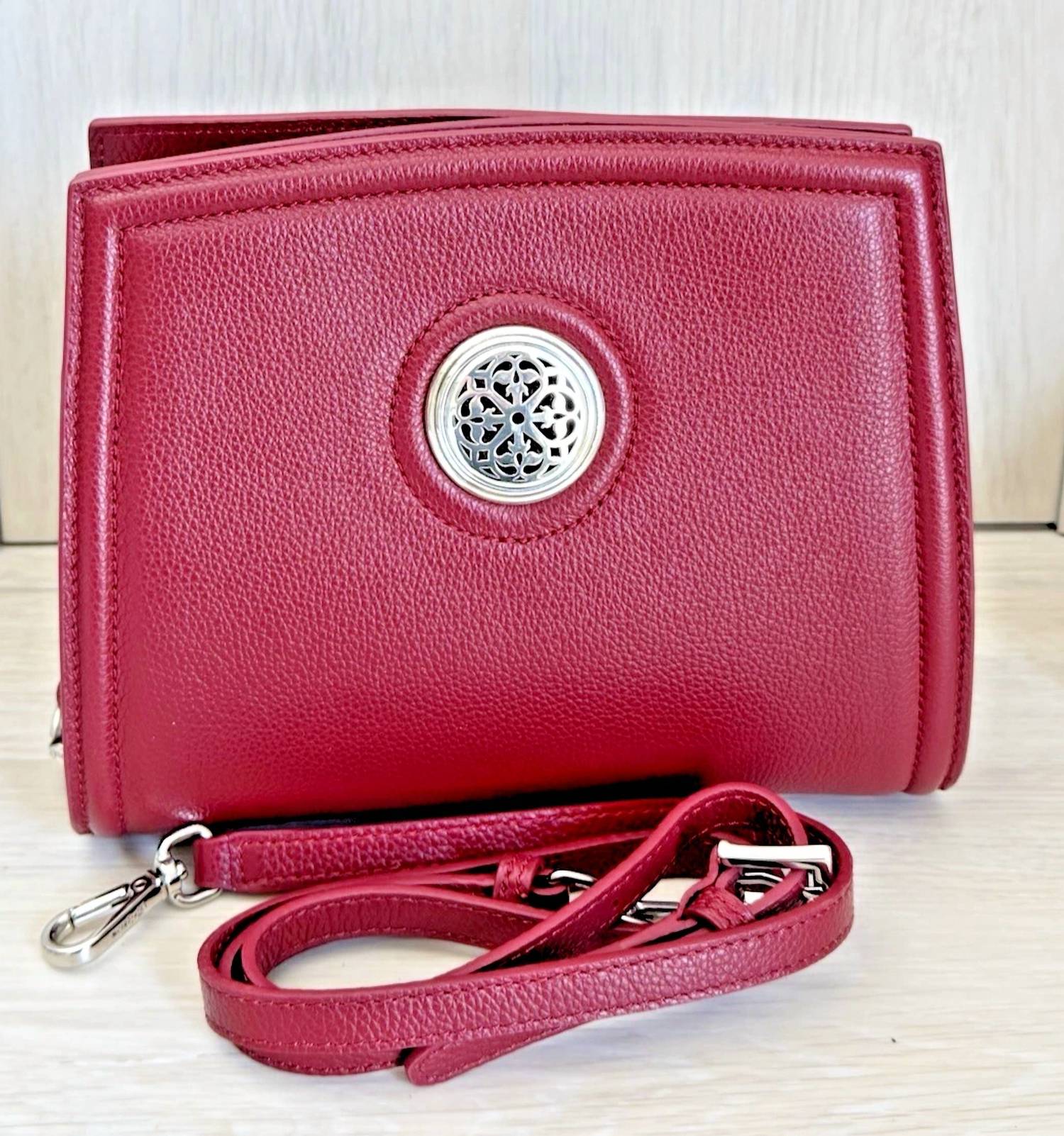Brighton Giulia Organizer in ruby red - women's bag