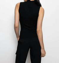 Sanctuary - Essential Sleeveless Mock Neck Top