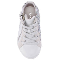 Nina Girls Yuti High Top Sneakers in white glitter - kids' sneaker - view 4