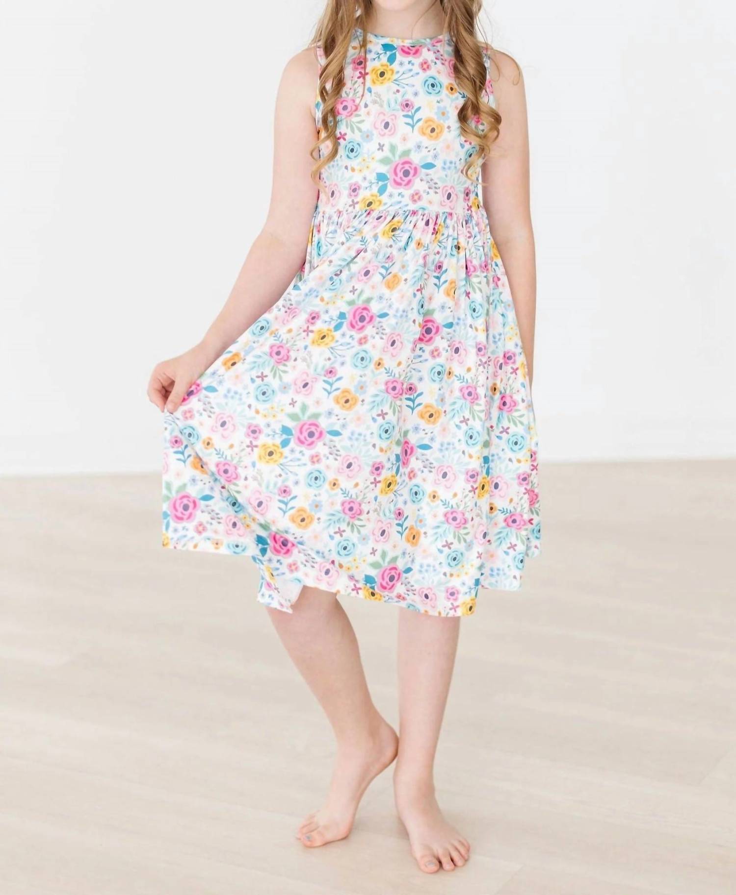 Mila & Rose - Sunshine Blooms Tank Twirl Dress