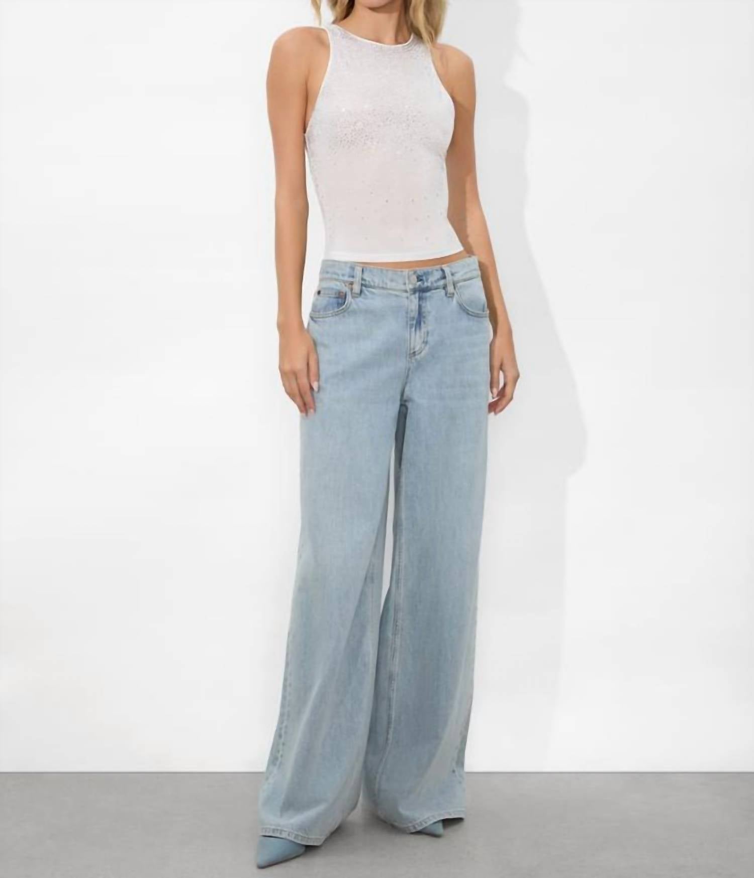 Alice + Olivia - Pania Embellished Top