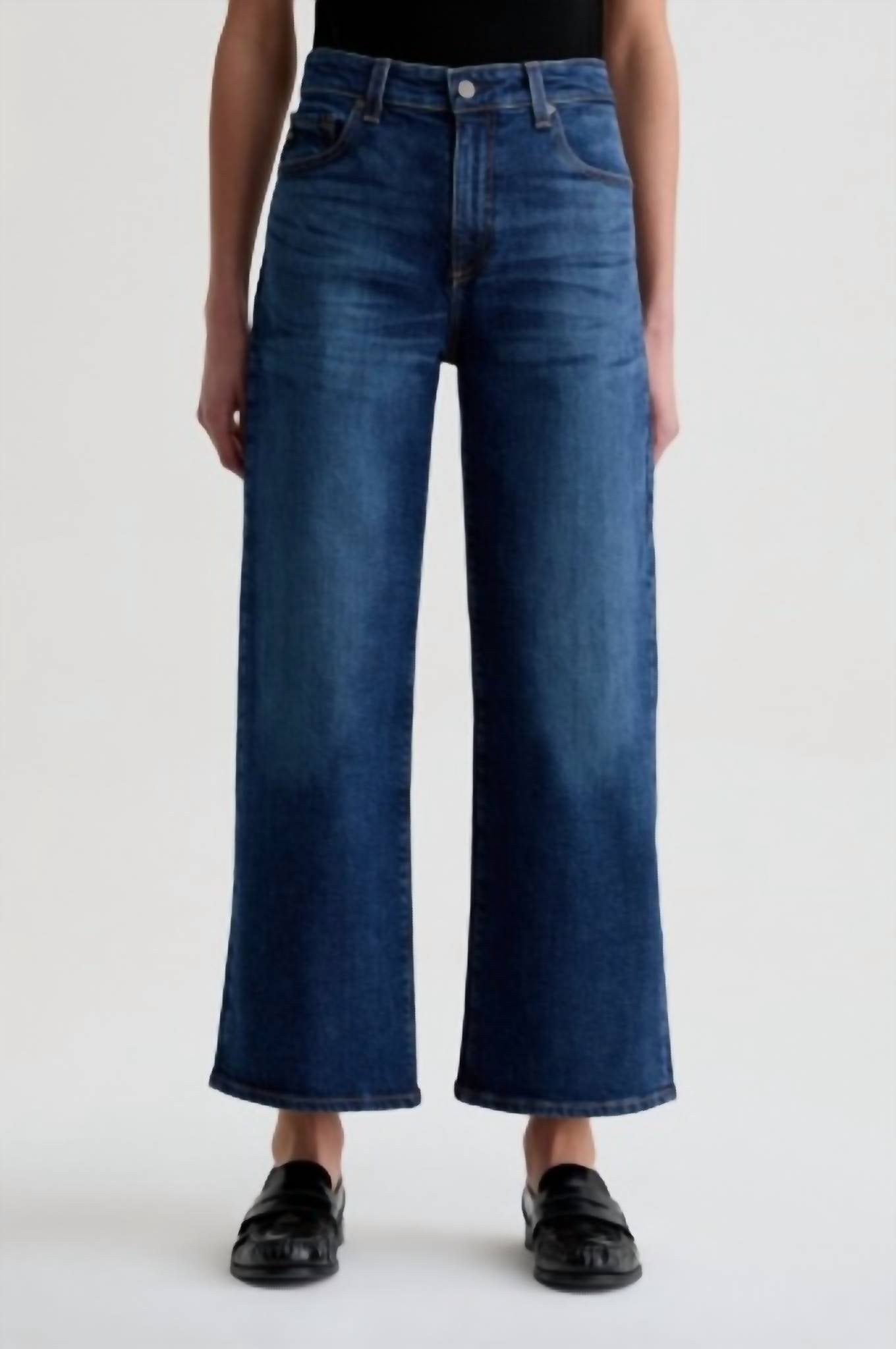 Ag Jeans - Saige Wide Leg Crop Jeans