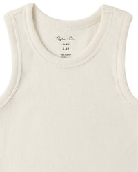 Rylee + Cru - Kid's Ribbed 2 Piece Tank Set