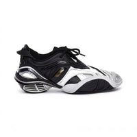 Balenciaga - Women's Tyrex Logo-print Metallic Rubber Shoes