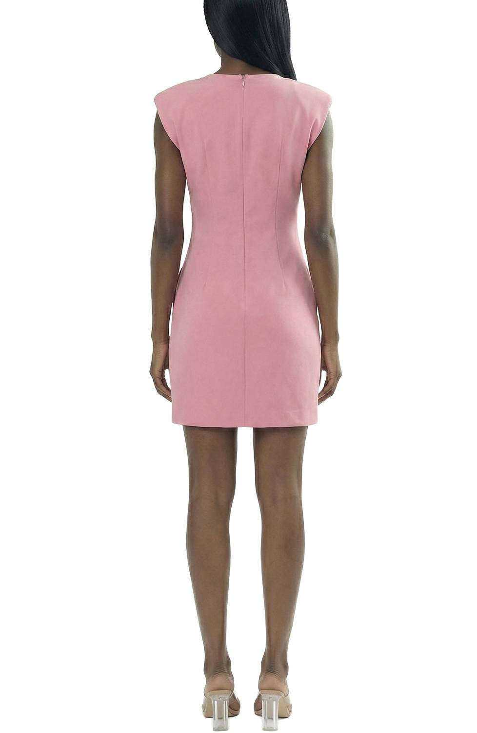 Area Stars Women's Quora Short Dress in tan - women's jacket - detail view