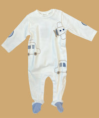 Mayoral - Boys' Car & Airplane Footie