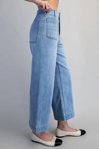 Ee:Some - Straight Leg Denim Pants