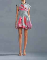 Amur - Virena Bubble Mini Dress