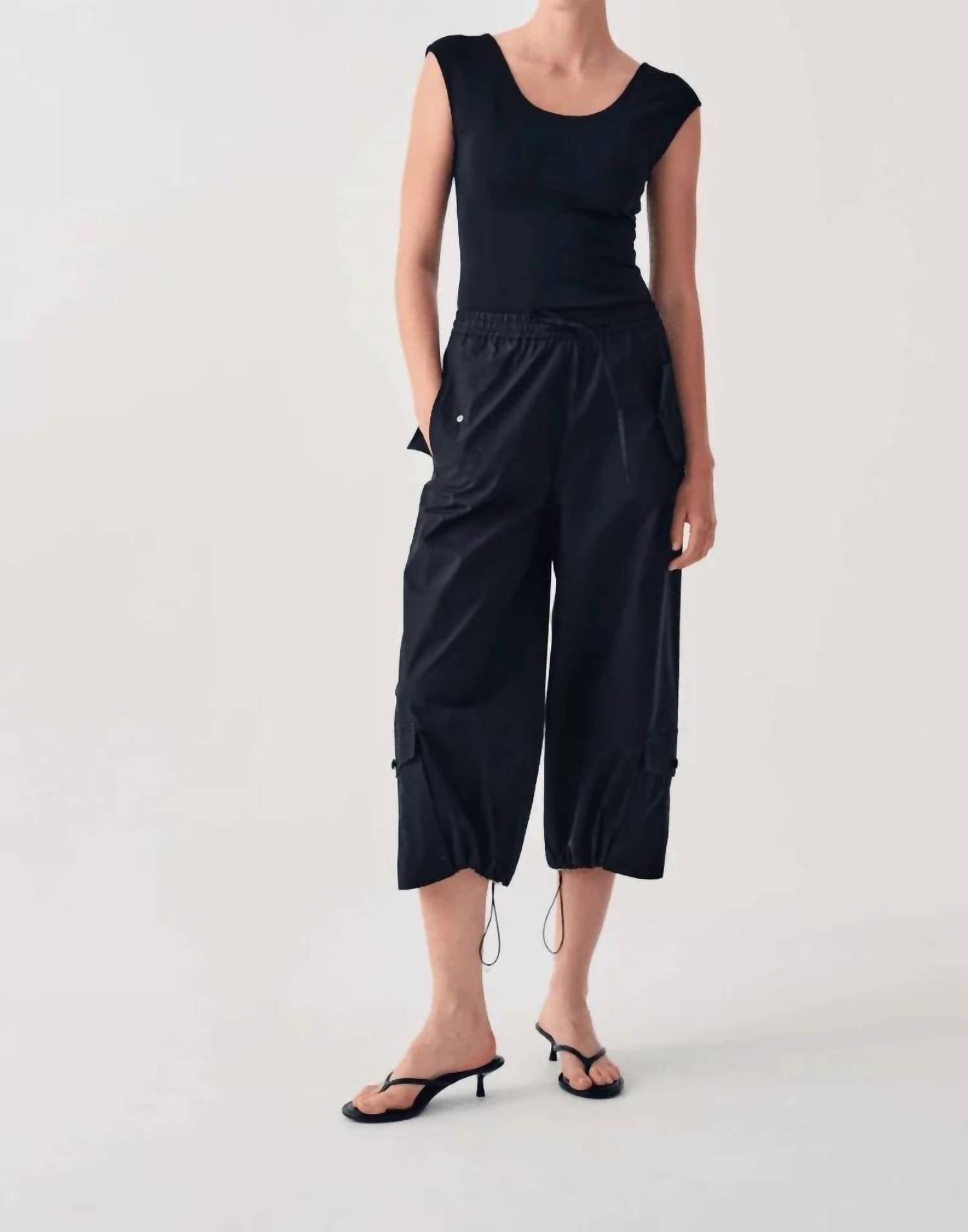 Beatrice .B - Cargo Trousers With Drawstring