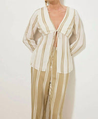 Mon Renn - Desire Stripe Top