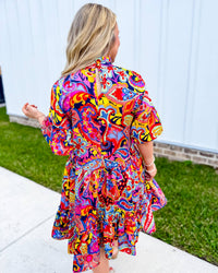 Ivy Jane - Popping Paisley Dress