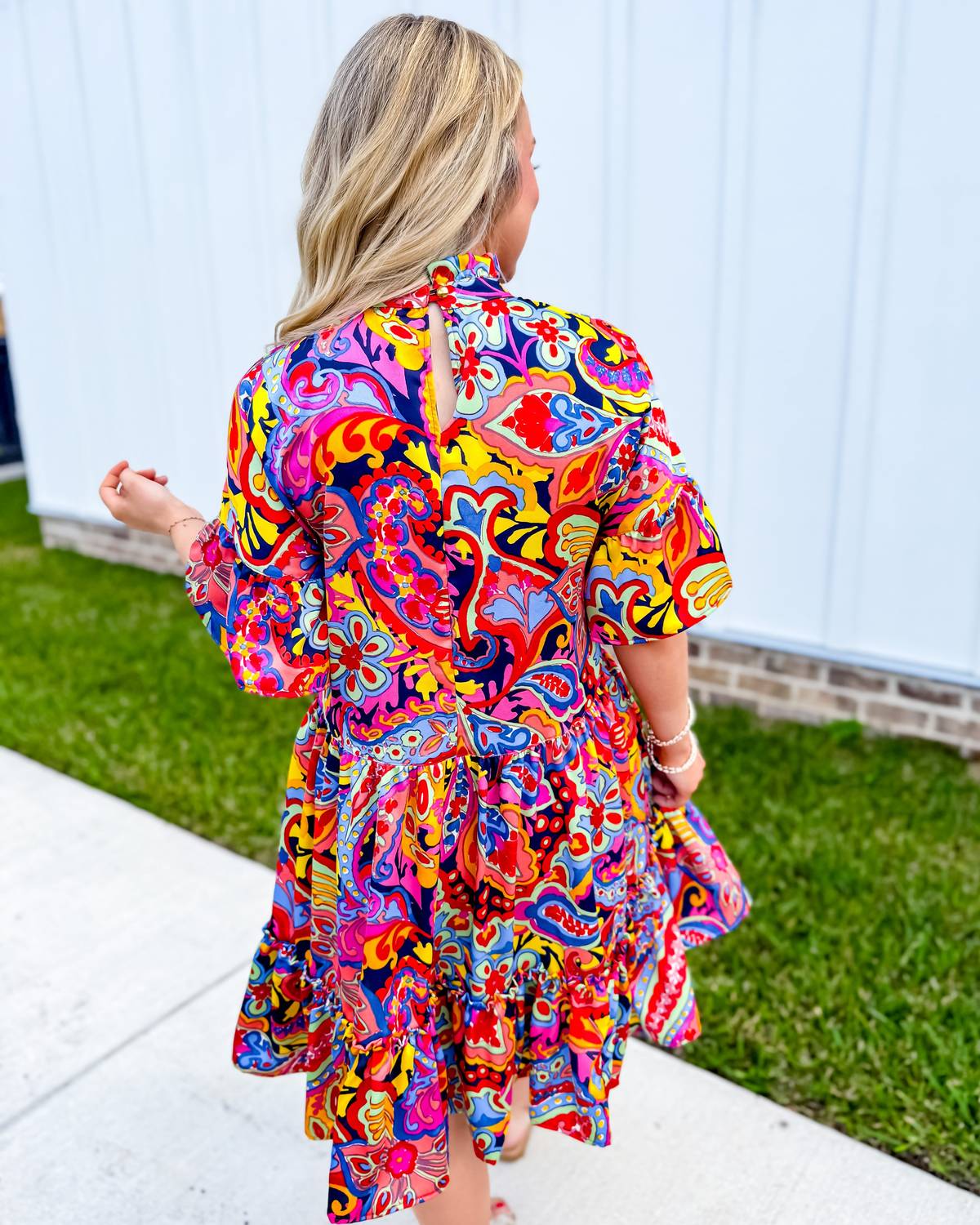 Ivy Jane - Popping Paisley Dress