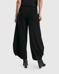 ALEMBIKA Jacquard Punto Pants in black - women's pants - view 4
