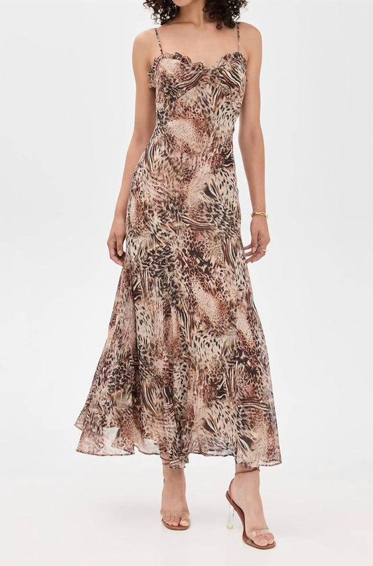 Astr - Maeryn Ruffle Maxi Dress