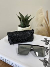 American Darling - Women's Leather Sunglasses Case