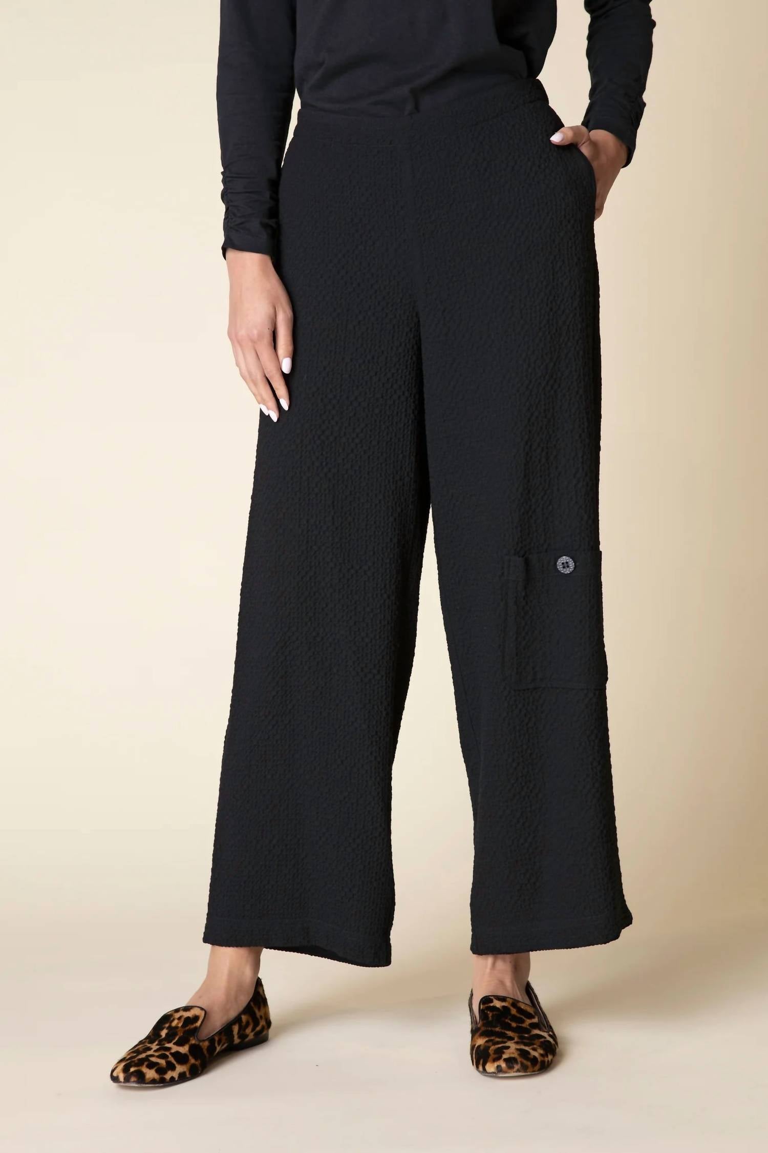 Habitat - Crepe Flat Front Ankle Pants