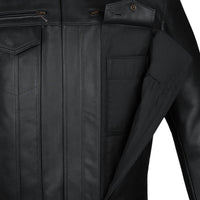 Jackets 4 Bikes - Men’s Buffalo Leather Moto Jacket