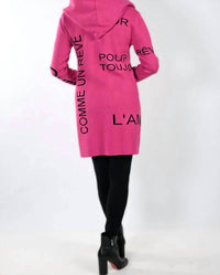Frank Lyman - Collarless Casual Long Sleeve Cardigan