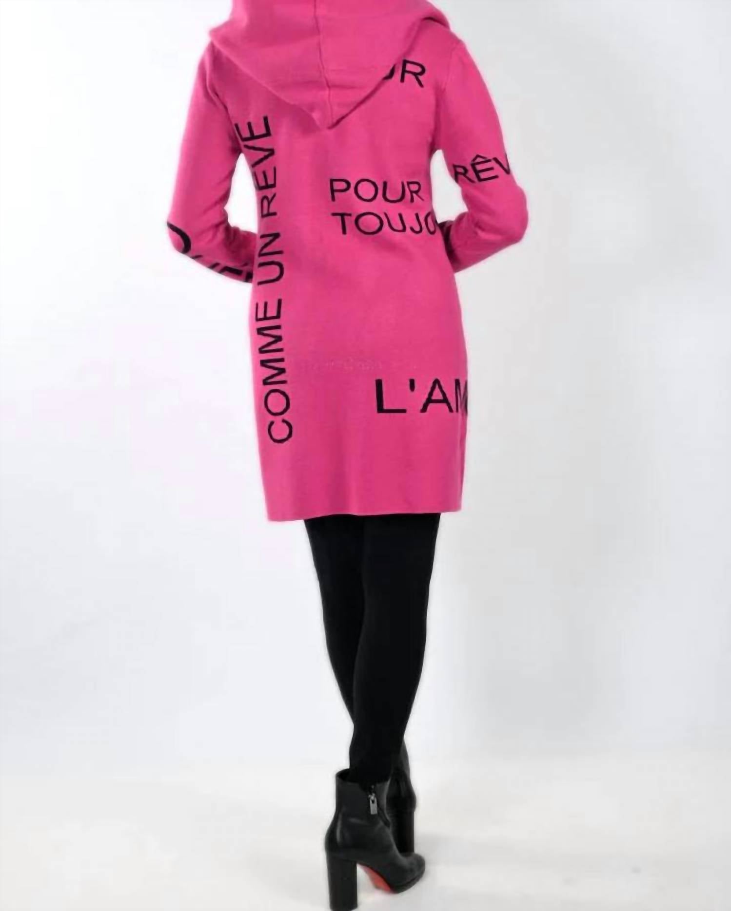Frank Lyman - Collarless Casual Long Sleeve Cardigan