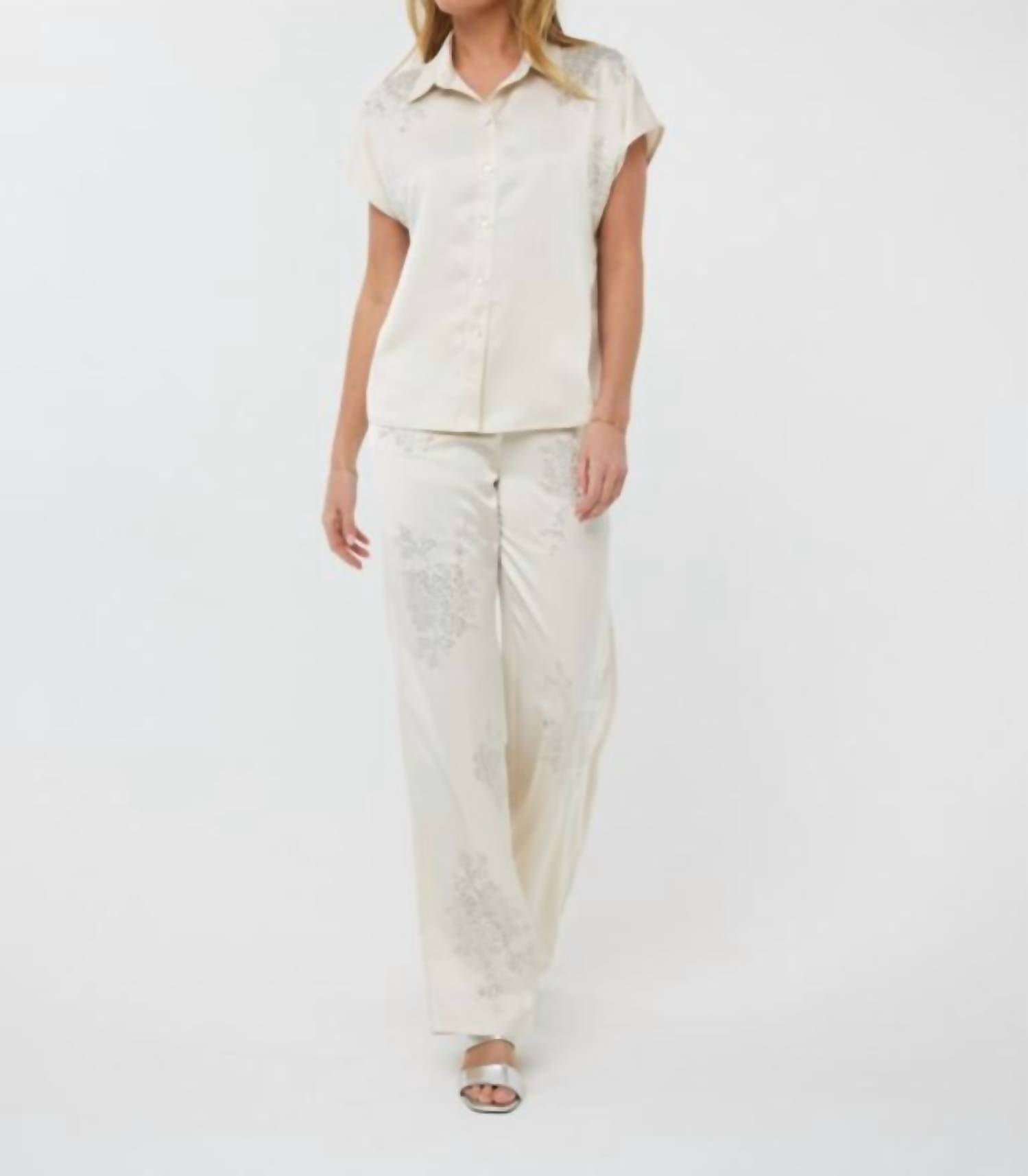 Esqualo - Sequins Sequins Trousers
