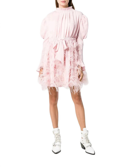 Valentino - Embellished Long Sleeve Mini Dress