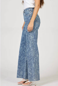 Dear John Denim - Fiona High Rise Wide Leg Jeans