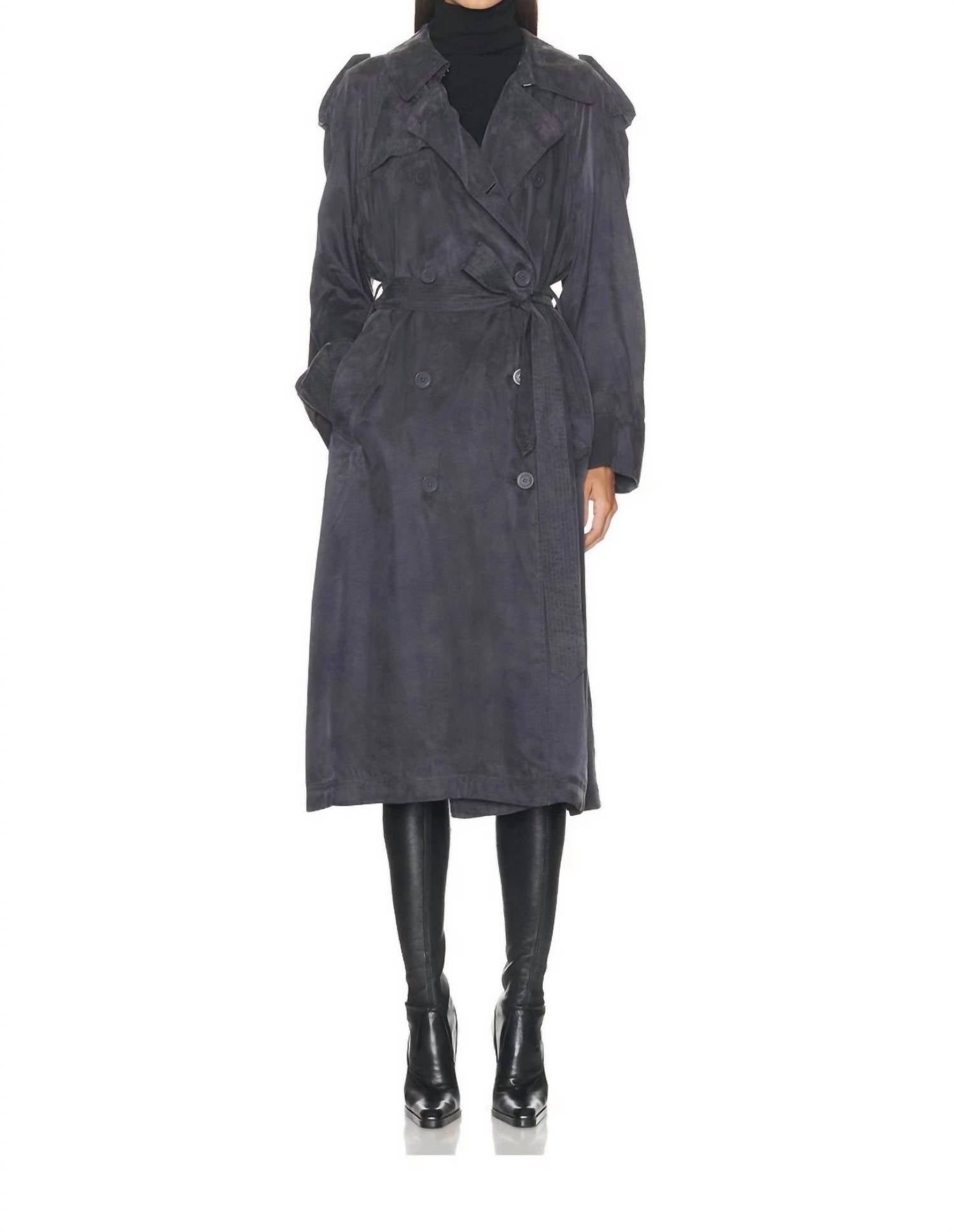 Helmut Lang - FLUID TRENCH COAT