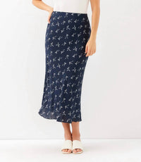 Karen Kane - Bias Cut Midi Skirt