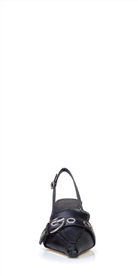 Aeyde - Women's Tara Eyelet Slingbacks
