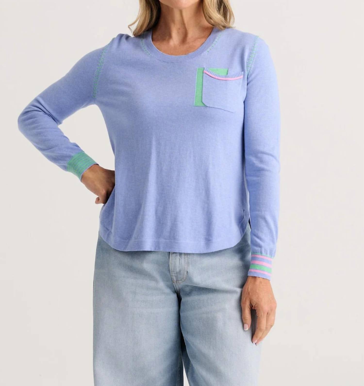 Zaket & Plover - Pullover Round Bottom Sweater