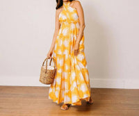 Sunshine Tienda - Halter Capri Dress