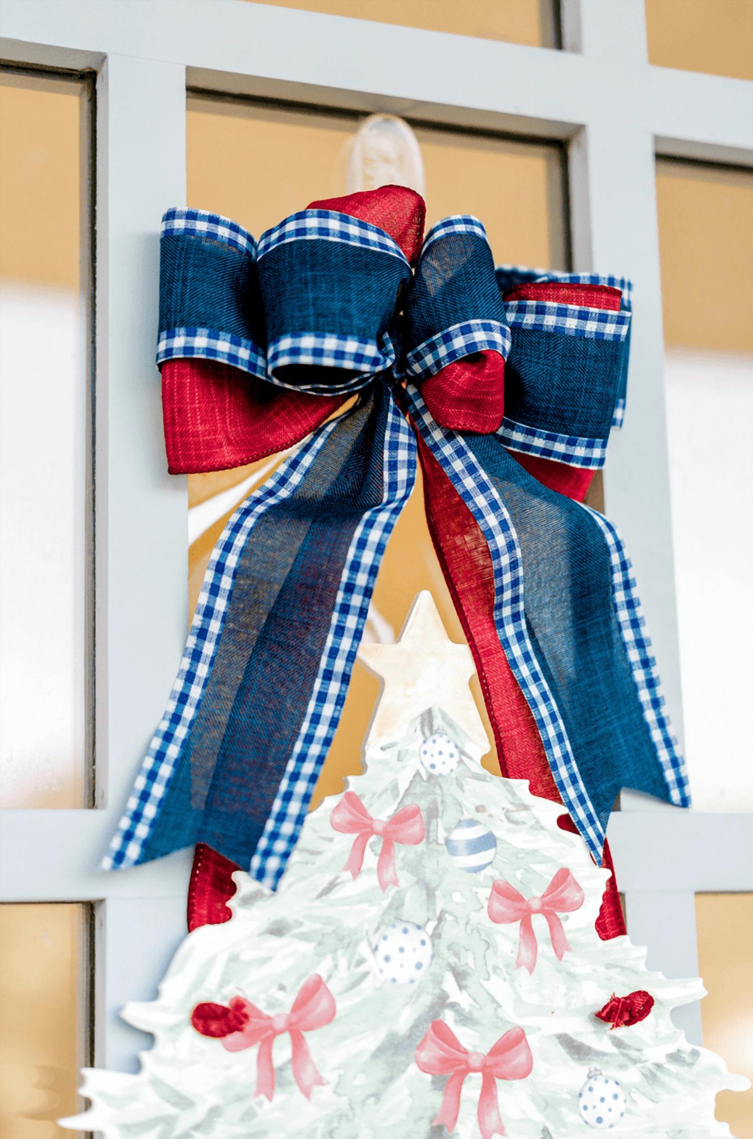 Front Porch Elegance - Chinoiserie Christmas Tree Decor