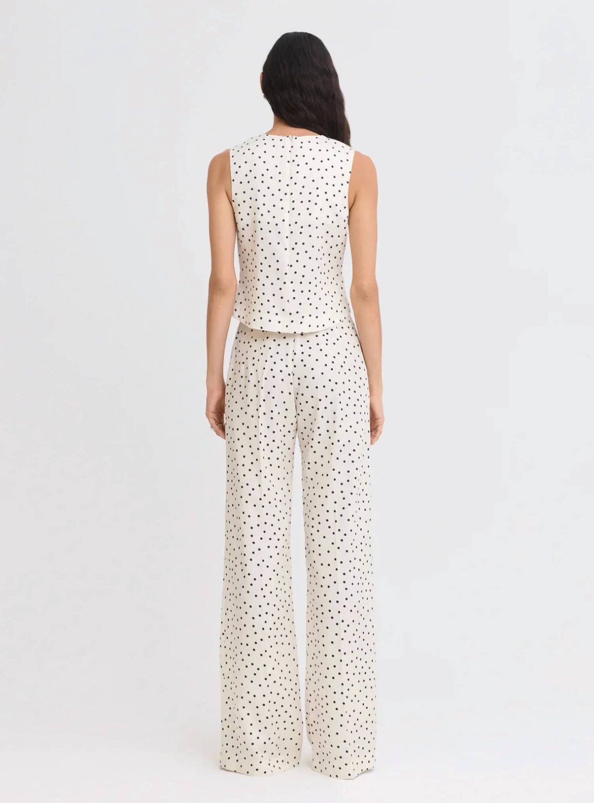 Matthew Bruch - Belted Wide Leg Trouser