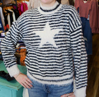 Thml - Fuzzy Star Sweater