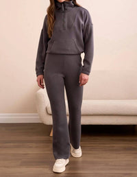 Tribal - Techno Lux Rib Pull-on Flare Leg Pants