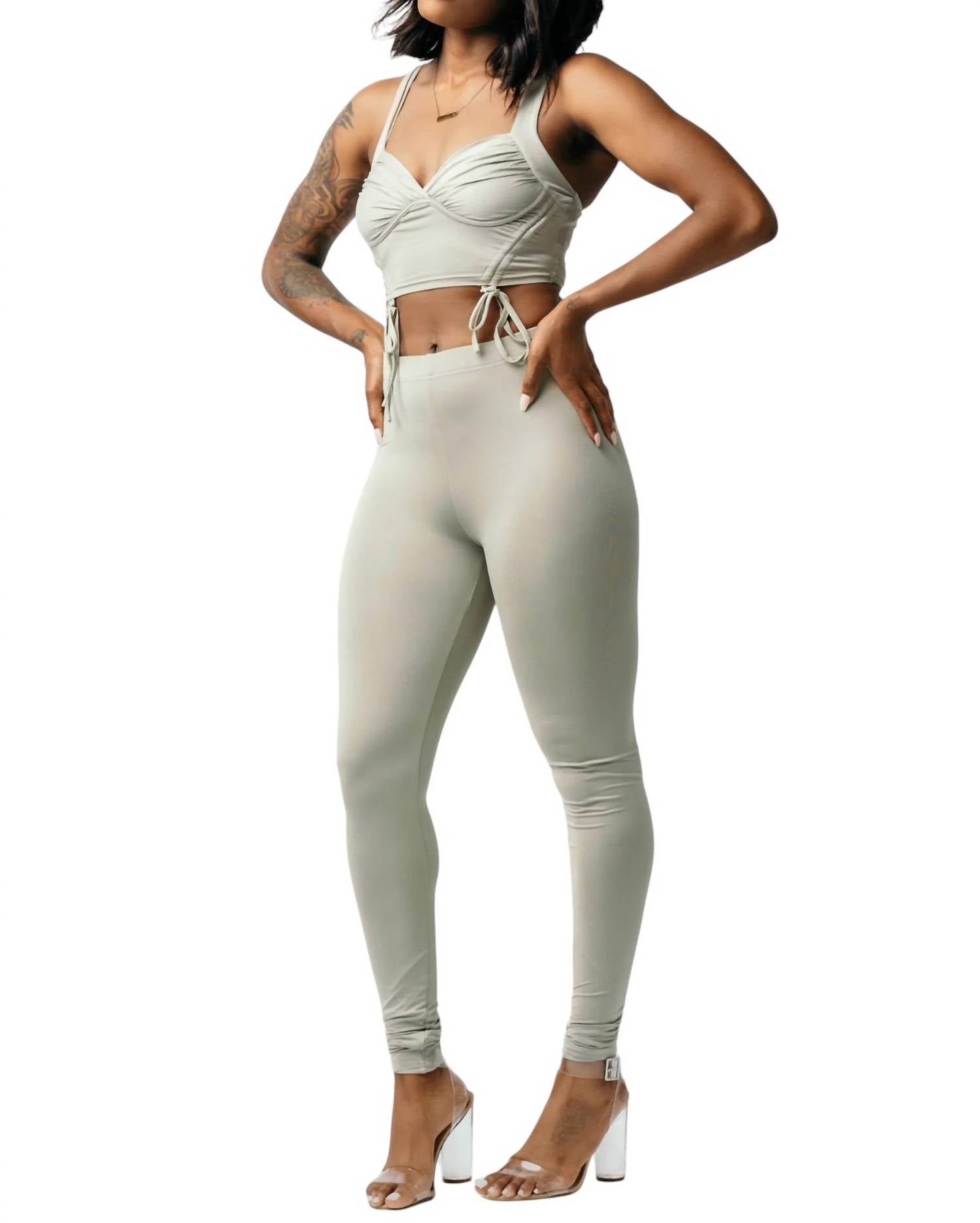 Hot & Delicious - SLEEVELESS PANT SET
