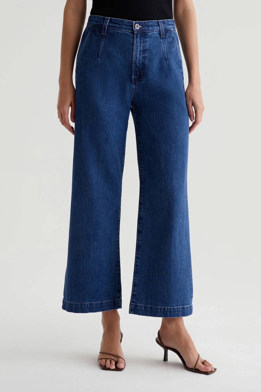 Ag Jeans - Women's Daneel Wide Leg Cropped Jeans