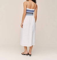 Bella Dahl - Crochet Mixed Midi Dress