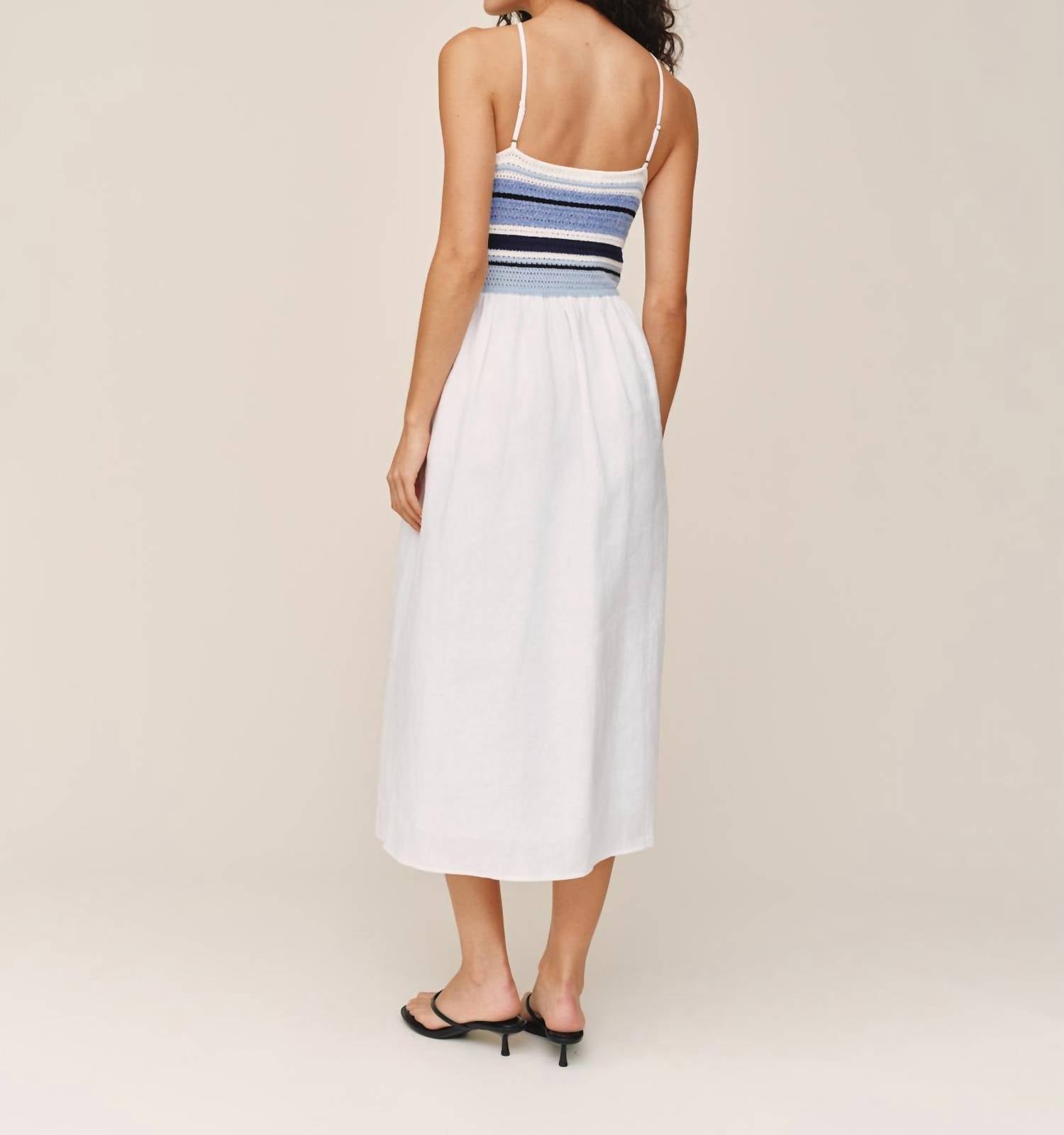 Bella Dahl - Crochet Mixed Midi Dress