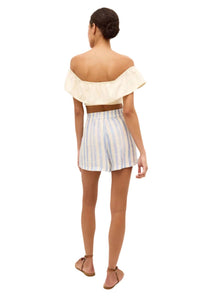 Marie Oliver Ana Beach Short in agua - women's shorts - view 4