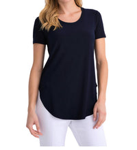 Joseph Ribkoff - Rounded Hem Tee