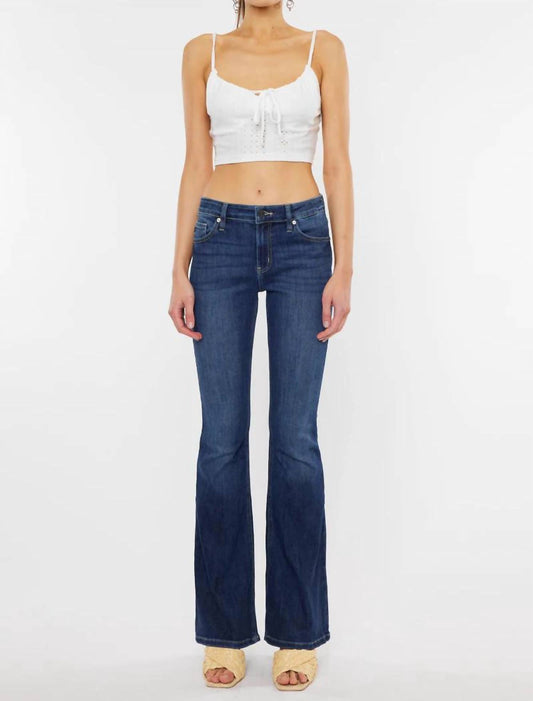 Kancan - Mid Rise Flare Jean