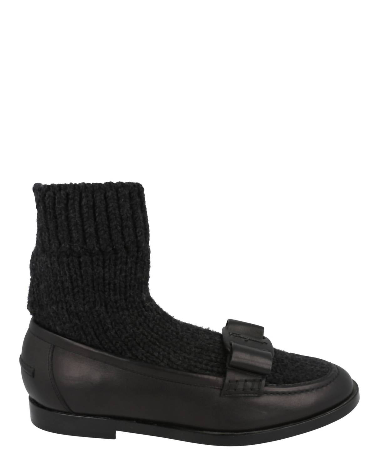 Salvatore Ferragamo Women's Vivaldo Sock Loafers in nero - women's flats