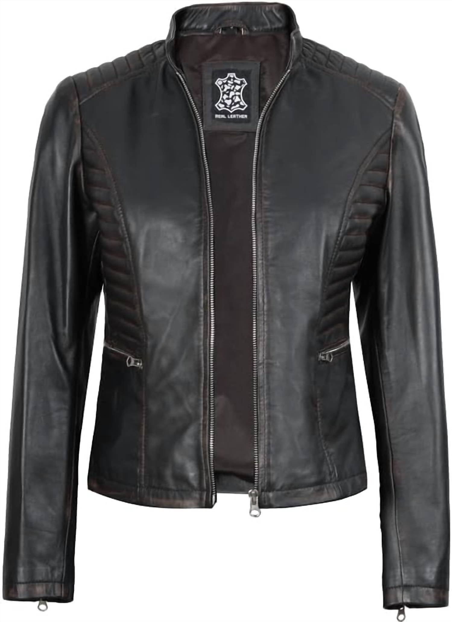 Decrum - Women's Genuine Leather Jacket