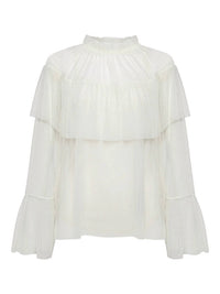 Sanctuary - Ethereal Dotted Mesh Blouse