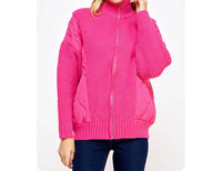 Strut & Bolt - So Cozy Quilted Sweater Jacket