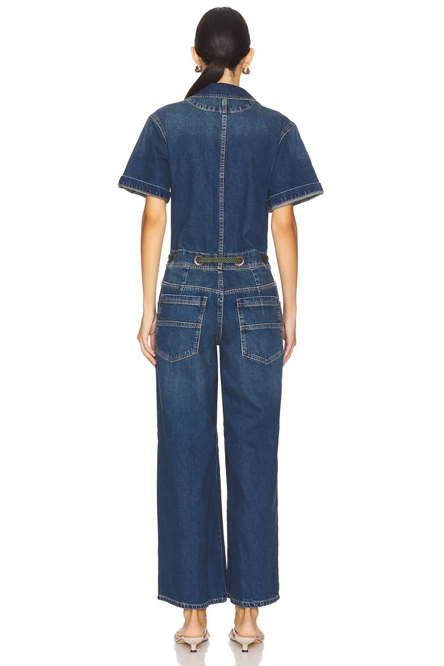 Free People - Denim Moxie Jumpsuit
