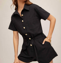 Fifteen Twenty - Women's Daliah Short Sleeve Romper